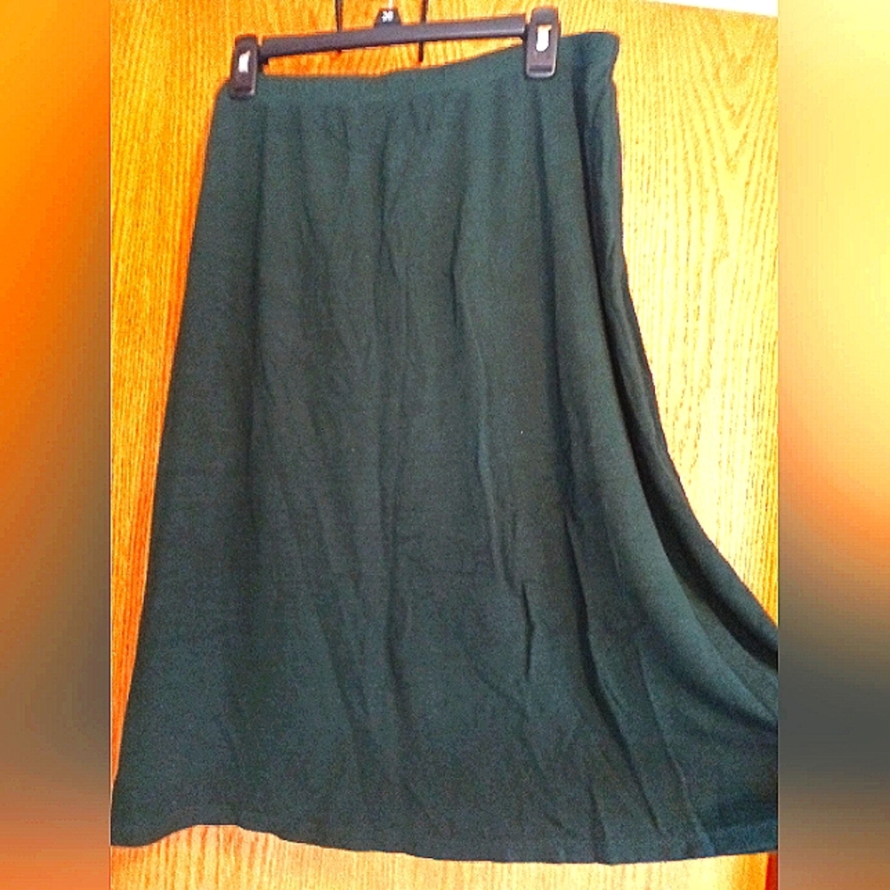 Calf length skirt